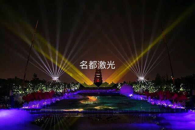 梦幻人文光影秀，点亮长安大雁塔