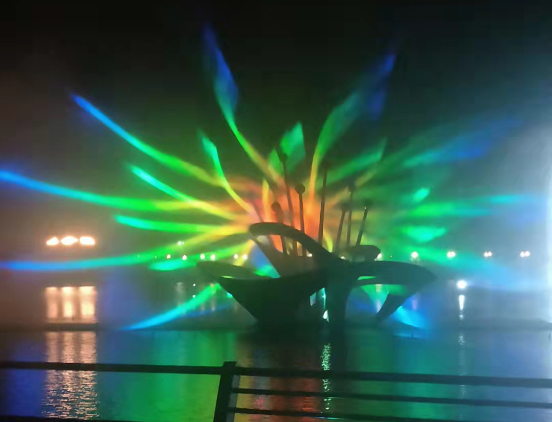 重庆垫江三合湖音乐喷泉(图3)